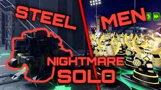 MAN VS STEEL Xmas 2025 Nightmare Mode Solo Victory | Tower Defense X | Roblox TDX