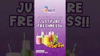 No artificial flavors, just pure freshness in every sip! Taste the difference! 🥤😎😋 #islamabad