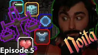 Noita Sunseed Quest Episode 5  | Breaking the Reroll Machines | ruby_rooz
