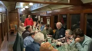 Steaming Tender&rsquo;s Parlor Car Presents an NRail Feast for the Eyes, Ears and Mouth