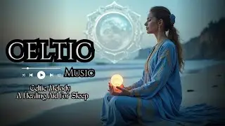 [ Live ] Celtic Winds | Sleep Music with Irish Harp & Ocean Sounds for Deep Relaxation