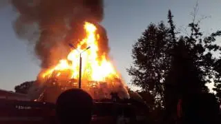Пожар в развлекательном комплексе 