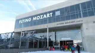 Snow Space Salzburg  Wagrain / 10-MGD Flying Mozart Bereich Mittelstation  neu 2021