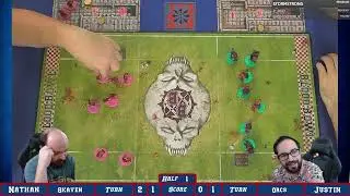 Blood Bowl Sevens Semi Final! Skaven vs Orcs