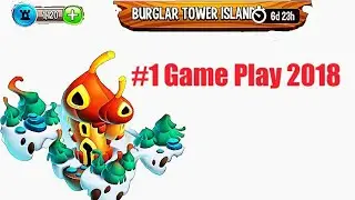 Dragon city / Burglar Tower Island:#1 Game play 2018