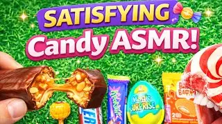 EXTREMELY SATISFYING Candy ASMR 🍫🍭 | Crunchy & Sticky Sounds | No Talking