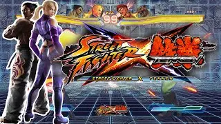 Nina / Kazuya CO-OP Cross Assault Combo | Street Fighter X Tekken [1440p/120fps]