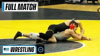 125 LBS: #13 Justin Cardani (Illinois) vs. #1 Spencer Lee (Iowa) | 2021 B1G Wrestling