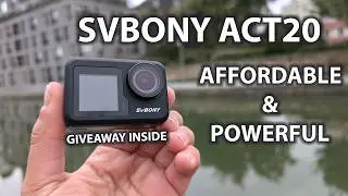 SVBONY ACT20 &mdash; доступная экшн-камера для видеоблогов