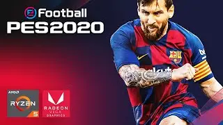 eFootball PES 2020 на Ryzen 5 2400G без видеокарты