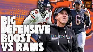 Chicago Bears News: Bears Get HUGE Defensive Boost Ahead of Rams Matchup