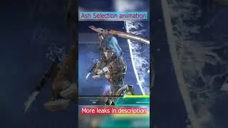 Ash select animation  ( Apex legends s11 leaks)