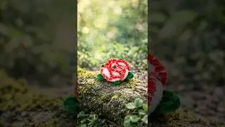 Handmade Rose Flower Using Pipe Cleaners | Simple Craft Idea #diy #craft #flowers #viral #rose