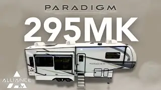 The perfect compact couples luxury fifth wheel under 34 feet and 12,000lbs dry: The Paradigm 295MK