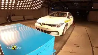 Volkswagen Golf 2019 crash test NCAP (краш тест Volkswagen Golf)