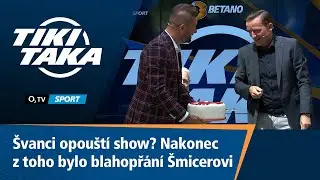 TIKI-TAKA: Švanci opouští show? Nakonec z toho bylo blahopřání Šmicerovi