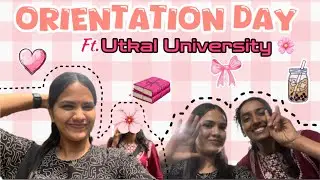 Orientation day 🎓🤍🌸 ft. Utakal uni #viralvideo #utkaluniversity #trending #study #university #odisha