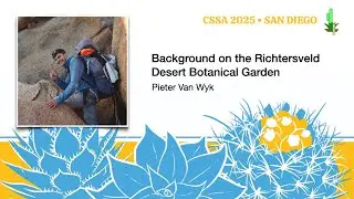 Background on the Richtersveld Desert Botanical Garden &ndash; Pieter Van Wyk