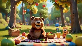 Bobby Bear Packs a Lunch | Picnic Song for Kids | Nursery Rhymes and Baby Songs
