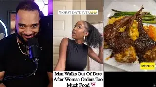 Date Gone Wrong: Man Walks Out After Big Order | The T.A.P Reaction