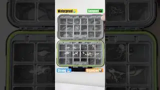 The BEST terminal tackle storage box! #fishing #bassfishing #pondfishing @SPROUSAOfficial
