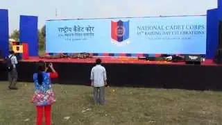 Performance on NCC DAY 2013 by NCC Cadets