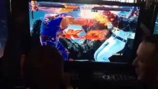 Second bout vs Urban Sarge Eurogamer 2016 Tekken 7 PS4