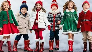 Christmas Outfit Ideas for Kids || How to Dress your Kids for Christmas