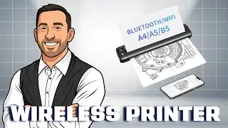 Rongta Portable Printer Wireless for Travel