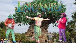 Live Band sings Colombia from Encanto - Walt Disney World 2023