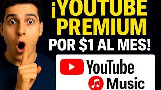 ¡Suscríbete a YouTube Premium y YouTube Music por Menos de $1 al Mes! Método Actualizado 2025