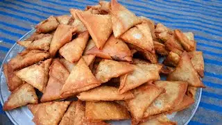 hotel ke Aloo ke crispy samose hotel ke bawarchi se-veg samose-ramazan/iftar  special