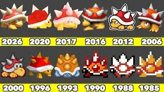 Evolution of Spiny Game Graphics In Nintendo Games (1985-2026)