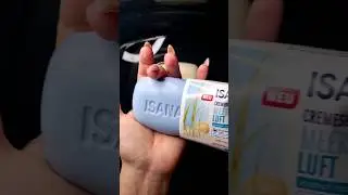 ASMR⚡️Isana⚡️Unpacking⚡️Tapping soap ⚡️Blue soap⚡️Распаковка мыла ⚡️ Таппинг по мылу⚡️ АСМР⚡️