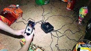 We Lit a Whole Firework Show with our iPhone!
