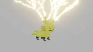 Project Kitsune (Lightning) - Lightning Attack Animation