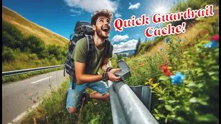 Quick Find: Classic Guardrail Geocache!