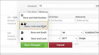 Towbook - Lock & Audit Tutorial