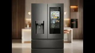 Smart Refrigerator Motion Ad &mdash; Future of Intelligent Cooling