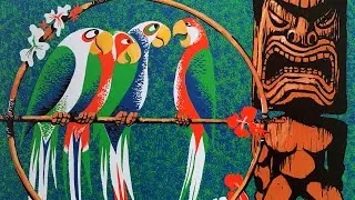 Poster Art of the Disney Parks (Flick Through / ASMR)
