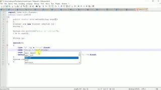 #14.1 Scanner Calss and Switch Statement in Java | Tamil