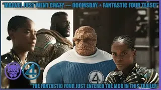 “MARVEL JUST WENT CRAZY — DOOMSDAY + FANTASTIC FOUR TEASE!” # #Wakanda #FantasticFour #MarvelStudios