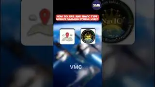 How do GPS and NaVIC type satellite navigation systems work? By VMC JEE