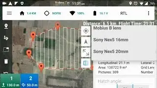 Android App Tower (Droid Planner 3) For Arduplane -  Aerial Mapping & Survey