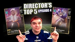 The Director's Top 5 MUT Cards of the Week - Madden 20!