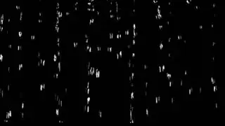White Dust Particles black screen overlay template video for download