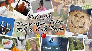 A Cozy Fall Weekend | Cider Mill, Apple Pie & Midnight Margaritas 🍎✨