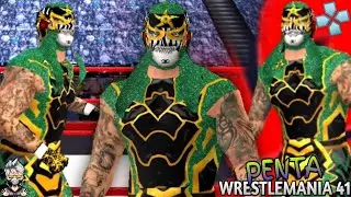 WWE 2K25 PSP: PENTA WRESTLEMANIA 41 MOD | TEXTURE + PAC | PPSSPP | MODDER MAX