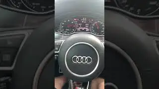 Lazy Shifting, Part Throttle + Rev Limit with Magnetic Paddle Shifters on RS7 #audi #shorts