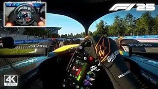 McLaren MCL39 by Oscar Piastri &ndash; Immersive 2025 Mexico City GP | G29 Steering Wheel